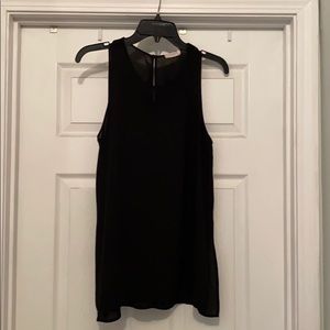 Sheer black tank